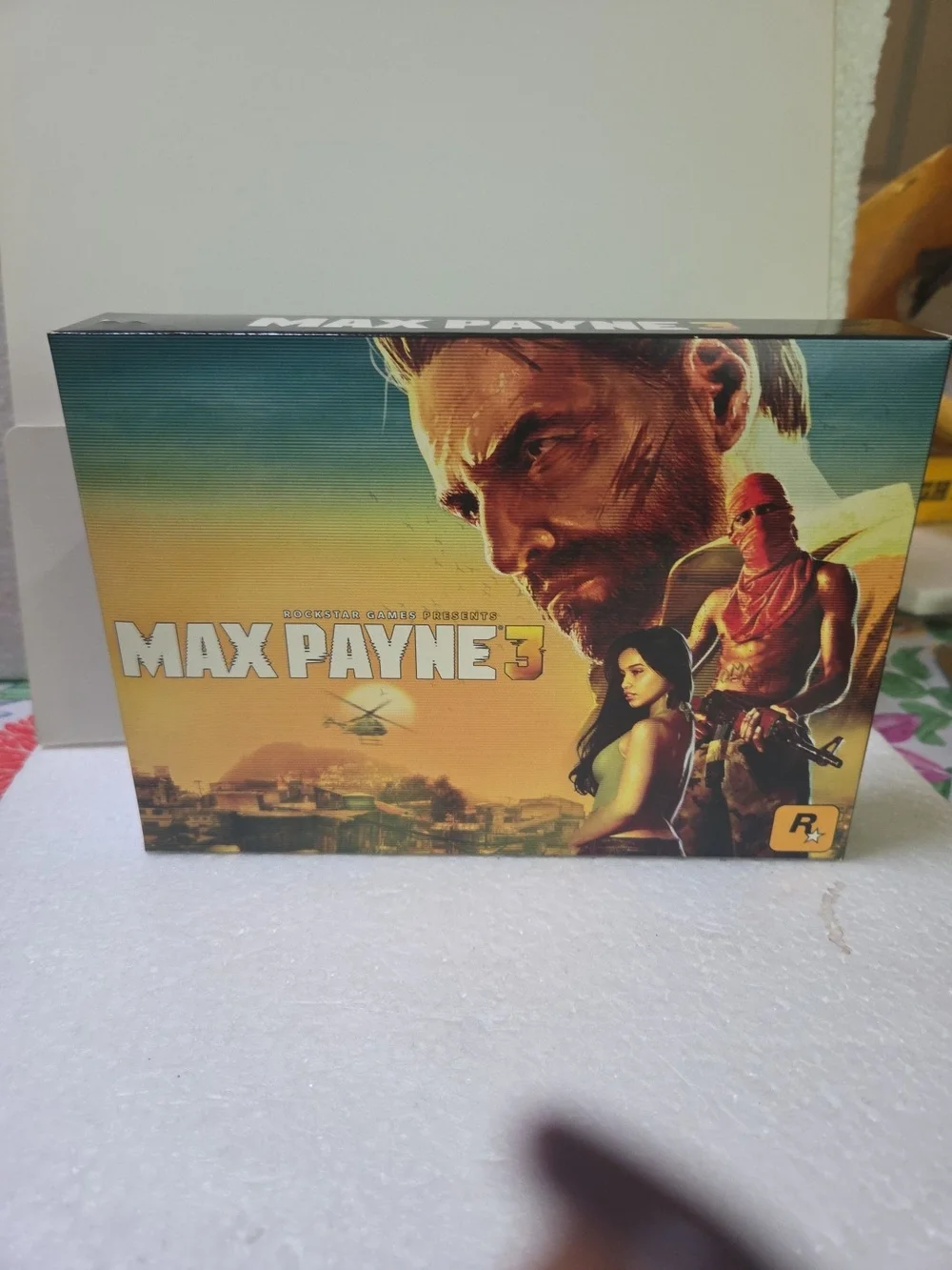 Microsoft Max Payne 3 Special Edition - Black & Orange Cover Art